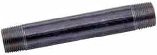 1-1/2" x 6" Pipe Nipple, Black Steel, 150 PSI, Lead Free