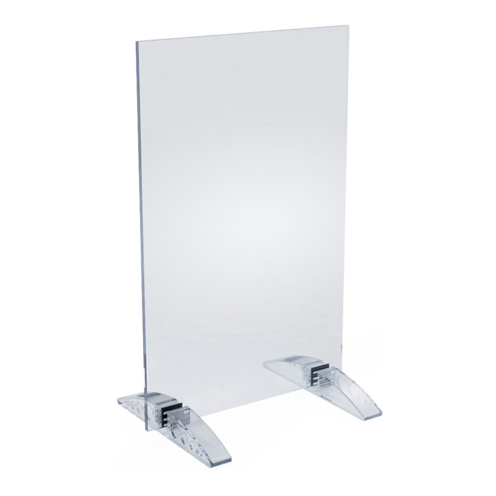Azar Displays 7 in x 11 in Vertical or Horizontal / Clear / 1 Store Sign Holders