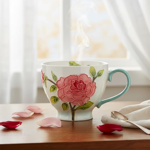 10 Strawberry Street Peonies / Large / Chic Mug Sets