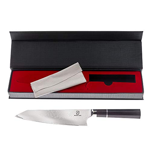 Mercer Culinary Chef's Knife Ebony Wood Handle 8 Inch / 8" / Ebony Wood Handle Chef's Knives
