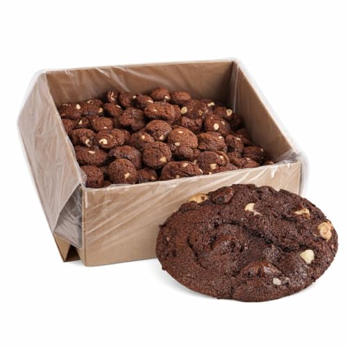 Otis Spunkmeyer Double Chocolate Chip / 1 Ounce / Brown and White Bread
