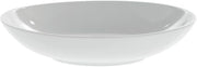 Front of the House DBO083WHP22 Ellipse Low Bowl, 2" Height, 7.75" Width, 9" Length, 28 oz, Porcelain, White, (Pack of 6)