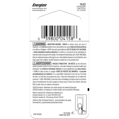 Energizer Standard / Multicolor / 1 Coin & Button Cell