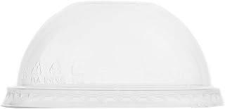 Vegware C96D-NH - 9-24 oz Dome PLA Cold Cup Lid