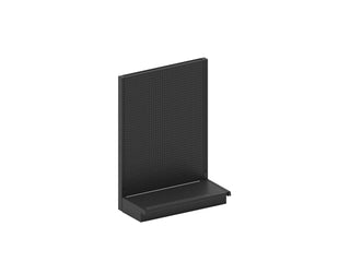Wall End Display Kit 36x72x19 CHR Charcoal by Lozier – 72" H, Alloy Steel, Charcoal, Model KP1039.1F7
