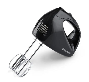 5-Speed Hand Mixer by Toastmaster – Standard, 3 gallons, Plastic, Black, Model TM-108HMKL
