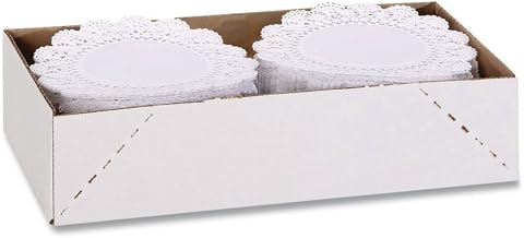 Hoffmaster 500239 Cambridge Lace Doilies, Round, 12, White, 1000/carton