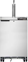 KC24-SS Keg Cooler 24" W, Single Barrel Capacity & Stainless Steel Exterior
