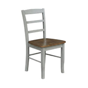Solid Wood Ladderback Dining Chairs Set of by Furnifact – Wood, Hickory and Stone, Pack of 2