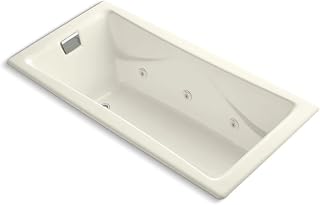 Kohler K-865-JHM-96 Tea-for-Two Bathtub, Biscuit