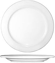 DO-16 White Porcelain 10.5" Plate - 12 / CS