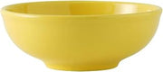 Tuxton China BSB-3503 Menudo/Salad Bowl, 35 oz., 7-5/8" Diameter x 2-3/4"H, Round, Microwave and Dishwasher Safe, Oven Proof, Fully Vitrified, Ceramic, DuraTux, Concentrix, Saffron, Pack of 12