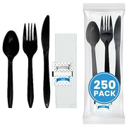 Stock Your Home Black / 50 Count / Modern Spoons