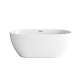 Allegra Soaking Bathtub by Lighting Design – White