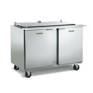 Dealer's Choice Compact Two Section Prep Table 72" Wide with (30) Pan Capacity by Traulsen – Model UST7230-LR
