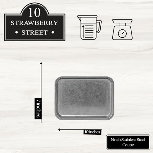 10 Strawberry Street 6.5" / Stainless Steel / 1 Dinner Plates