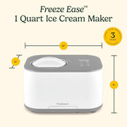 Cuisinart White / 1 Quart / 1.0 quarts Ice Cream Machines