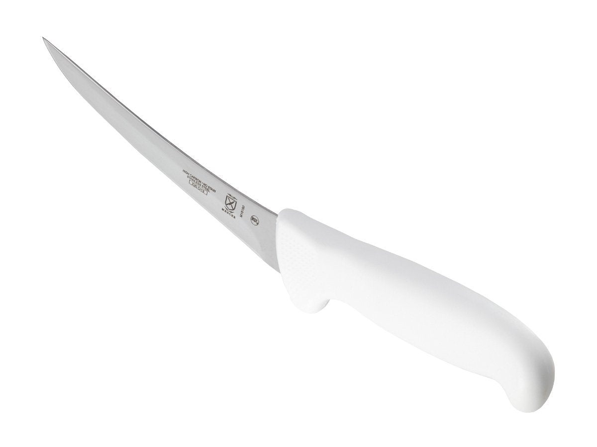 Mercer Culinary 6" / White / Curved Boning Knife 6 inch Boning Knives