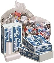 PITP3310XC 24 x 32 in. Low Density Perforated Coreless Roll Can Liner, Clear - 0.35 gal - Case of 500
