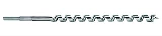 IRWIN Tools 47014 Power Drill Power Pole Auger Bits, 7/16" Shank, 7/8" Diameter, 29" Total Length, Single