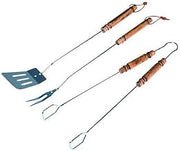 Campingaz 63946 Barbecue Cutlery Set 3 Pieces with Leather Loops