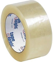 2" x 55 yds. Clear Tape Logic #131 Quiet Carton Sealing Tape