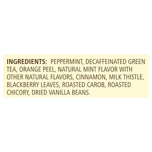 Celestial Seasonings Candy Cane Lane / 18 Count (Pack of 6) / Candy Cane Lane Decaf Tea Samplers