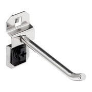 Stainless Steel LocHook 3-Inch Single Rod 30-Degree Bend 1/4-Inch Dia by Triton Products – 3 Inch, Stainless Steel, Silver, Pack of 3, Model 61323