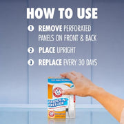 ARM & HAMMER 14 Ounce (Pack of 24) / Fridge-n-Freezer Odor Absorber- 12 pack / Orange Baking Soda