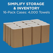 Georgia-Pacific Pacific Blue Basic / 250 Count (Pack of 16) / White Paper Towels