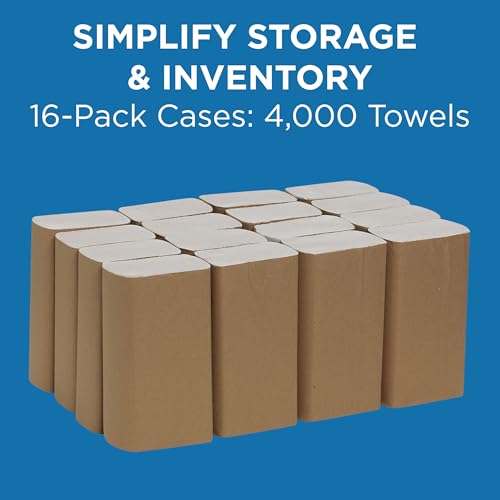 Georgia-Pacific Pacific Blue Basic / 250 Count (Pack of 16) / White Paper Towels