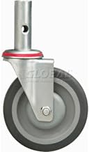 Global Industrial Replacement 5" Swivel Casters - Pair