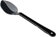 Hubert Solid Black Polycarbonate Serving Spoon - 13"L