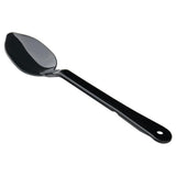 Solid Black Polycarbonate Serving Spoon - 13"L by HUBERT – Medium, Polycarbonate, Black, Model 0410007.BLACK