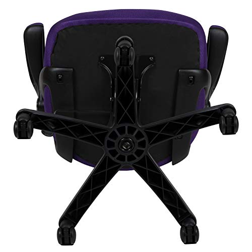 Flash Furniture Purple / Set of 1 / Contemporary Home Office Desk Chairs