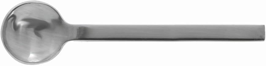 Harmony Mirrored Stainless Steel Condiment Spoon - 3 3/4"L x 1"W x 1/4"H