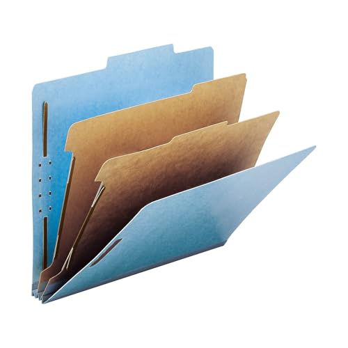 SMEAD Blue / 1 / Letter (Pack of 10) File Jackets & File Pockets