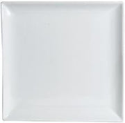 Steelite 6900E537 Cafe Porcelain 12" Square Plate - 12 / CS