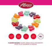 Albanese Mini Butterflies / 7.5 Ounce (Pack of 12) / Orange,Blue Gummy Candy