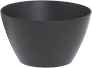 Serving Bowl, Black Melamine - 7"Dia x 4"D