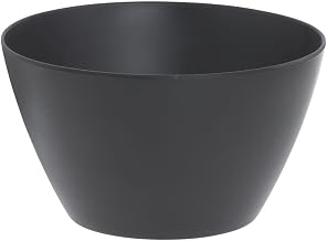 Serving Bowl, Black Melamine - 7"Dia x 4"D