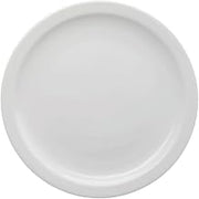 HUBERT Dessert Plate Narrow-Rim Stoneware Bright White - 6 1/4" Dia 36 Per Case