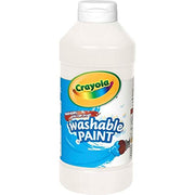 Crayola White / 1 / 16 Fl Oz (Pack of 1) Tempera & Poster Paint