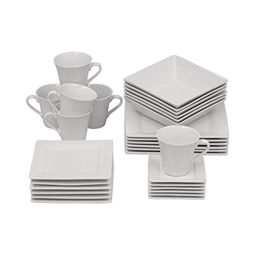 10 Strawberry Street Cream White / 30 PC / 1 Dinnerware Sets