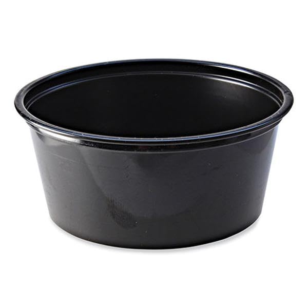 Fabrikal PC325B Portion Cups by Fabri-Kal – black, Model FABPC325B