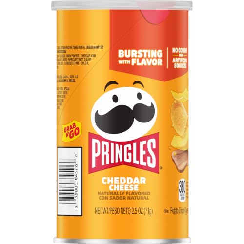 Pringles Cheddar Cheese / 2.5 Ounce (Pack of 12) / 12 Cans (2.5 Ounce Can) Potato