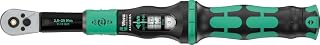 Wera 05075694001 Click-Torque Lock A 6 R/L Torque wrench, adjustable, Torque Lock function, continuous bit mounting (1/4"), 2.5-25 Nm, 1/4" x 2.5-25 Nm