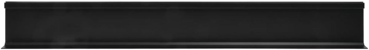 Divider Black T Shape for Parsley Runner Without Aluminum Support Plastic - 30" L x 3 1/2 H