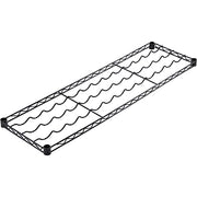 Wine Bottle Shelf 48"L x 14"W Black Epoxy by Nexel – Epoxy, Black, Model WS1448B
