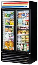 TRUE GDM-35 Glass Door Merchandiser - Two Door, 35 Cu. Ft.